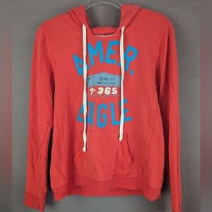 American Eagle Outfitters Y2K Hoodie Retro Size Medium Couple Of Flaws